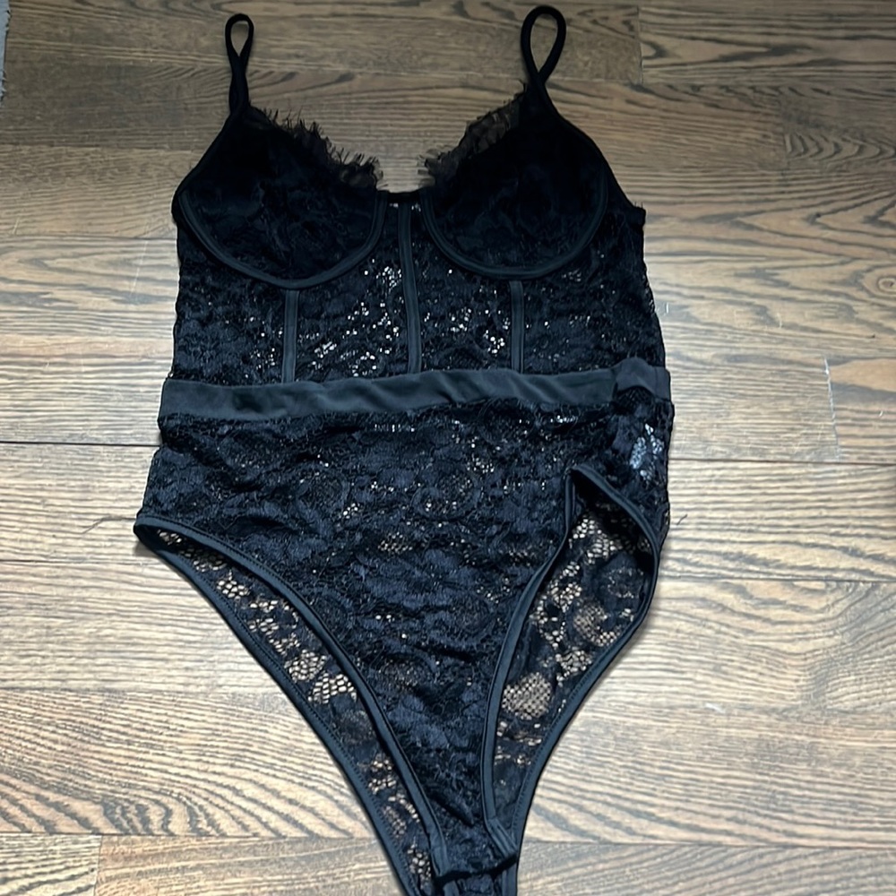black bodysuit